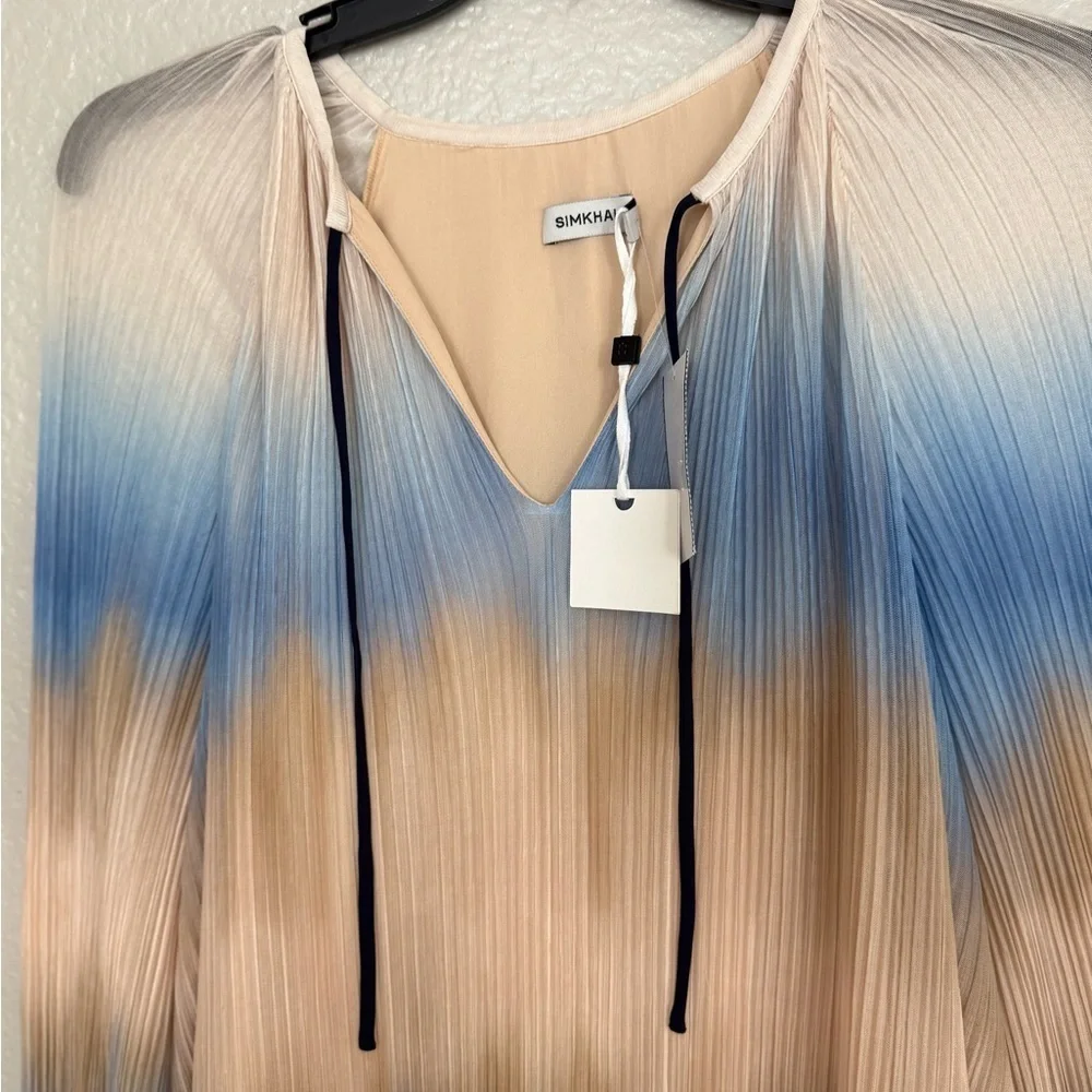 NWT Simkhai Adasia Mini Dress in Sky Ombre
